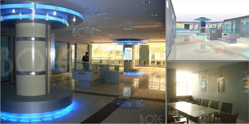 山西防爆电机展厅设计搭建_北京展览公司_展览展示公司_北京展览展示公司_展台设计搭建